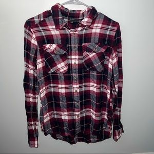 Women’s button down flannel.